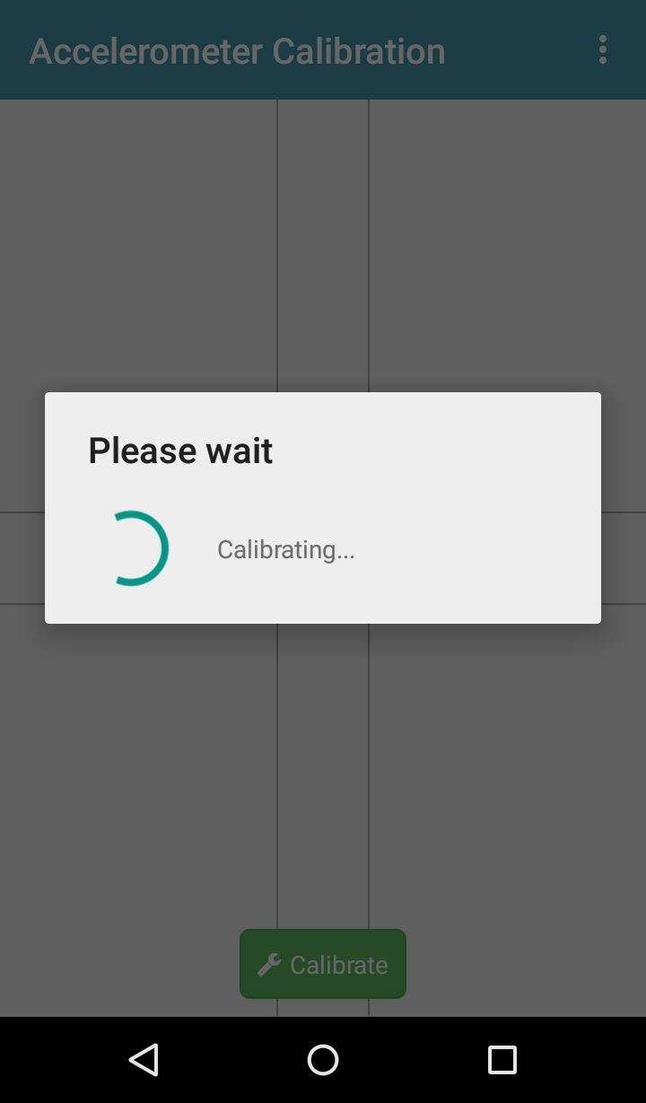 اسکرین شات 5 برنامه Accelerometer Calibration
