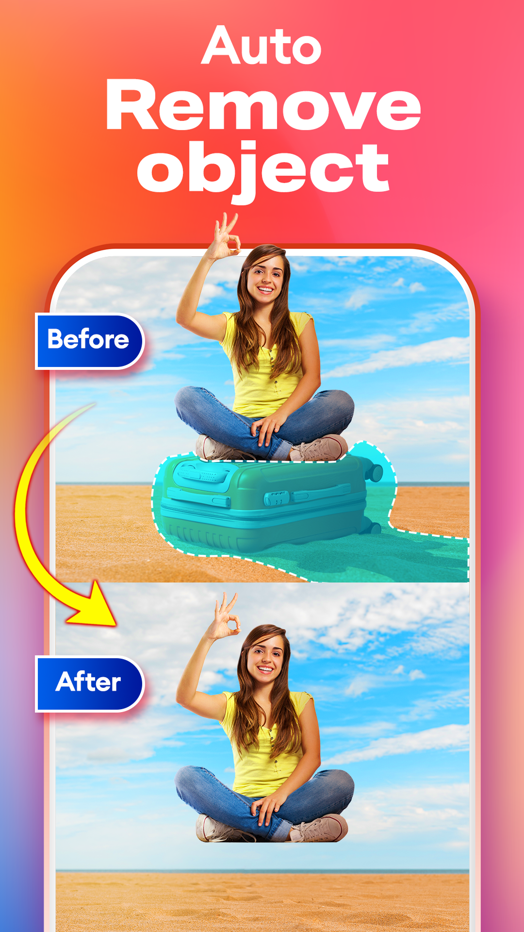 اسکرین شات 4 برنامه Eraser: Remove unwanted object