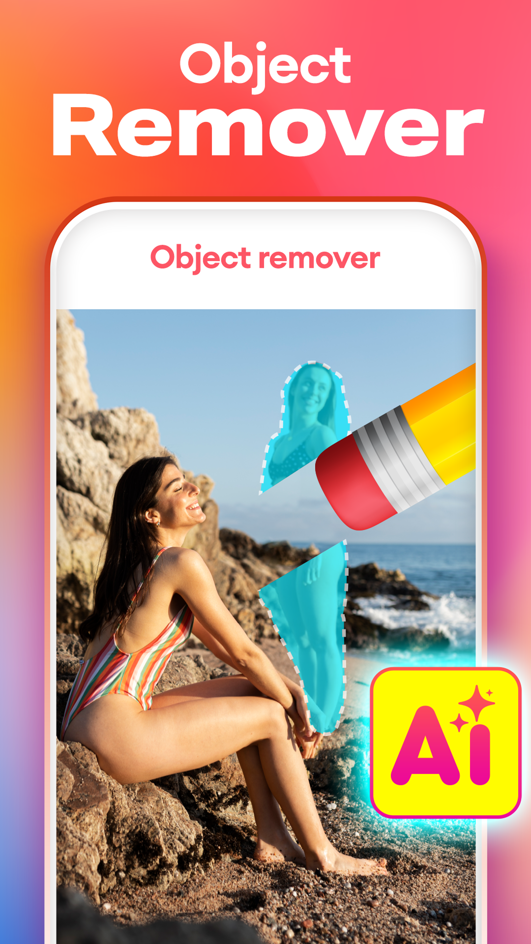 اسکرین شات 1 برنامه Eraser: Remove unwanted object