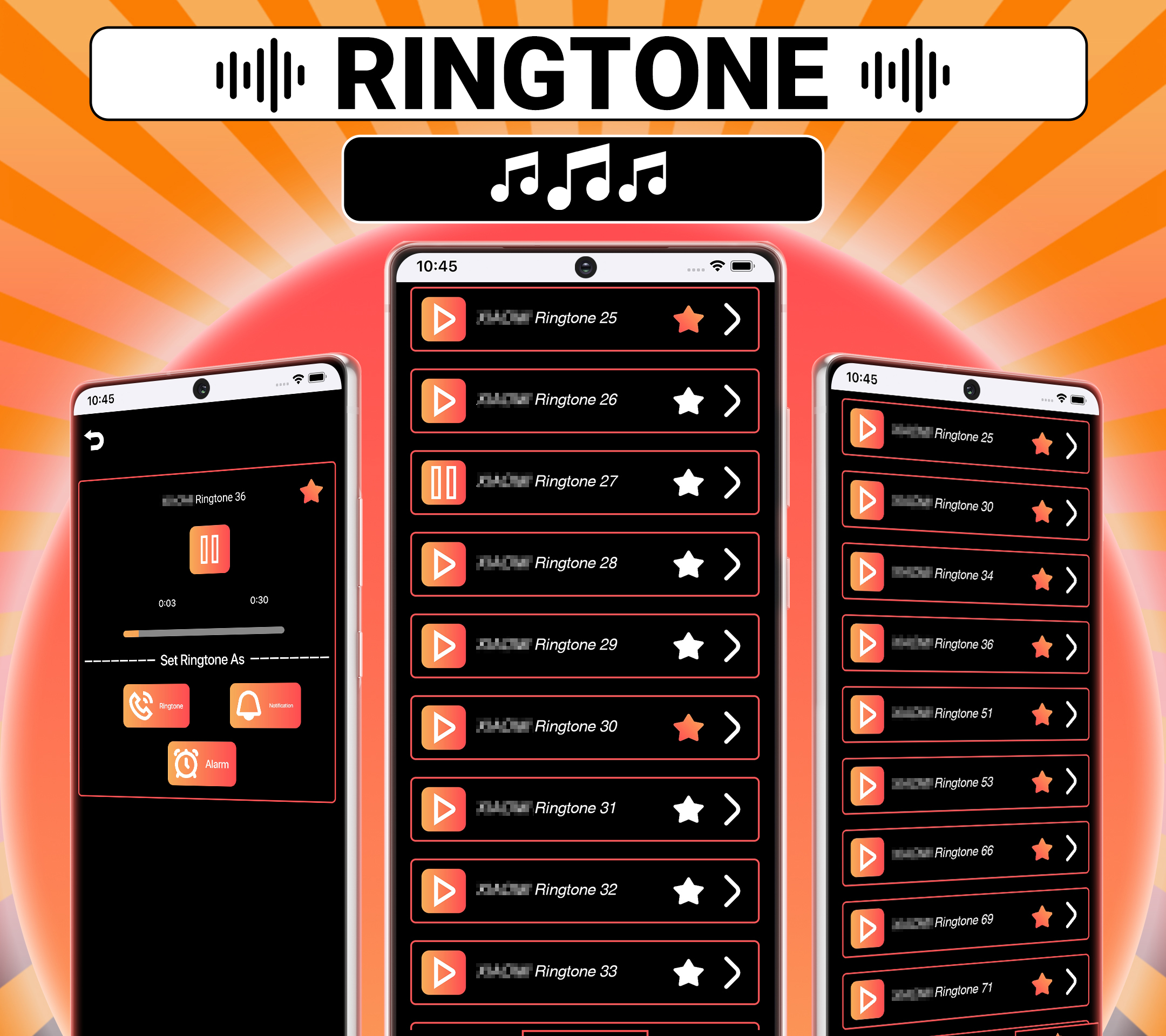 اسکرین شات 1 برنامه Ringtones for Xiaomi