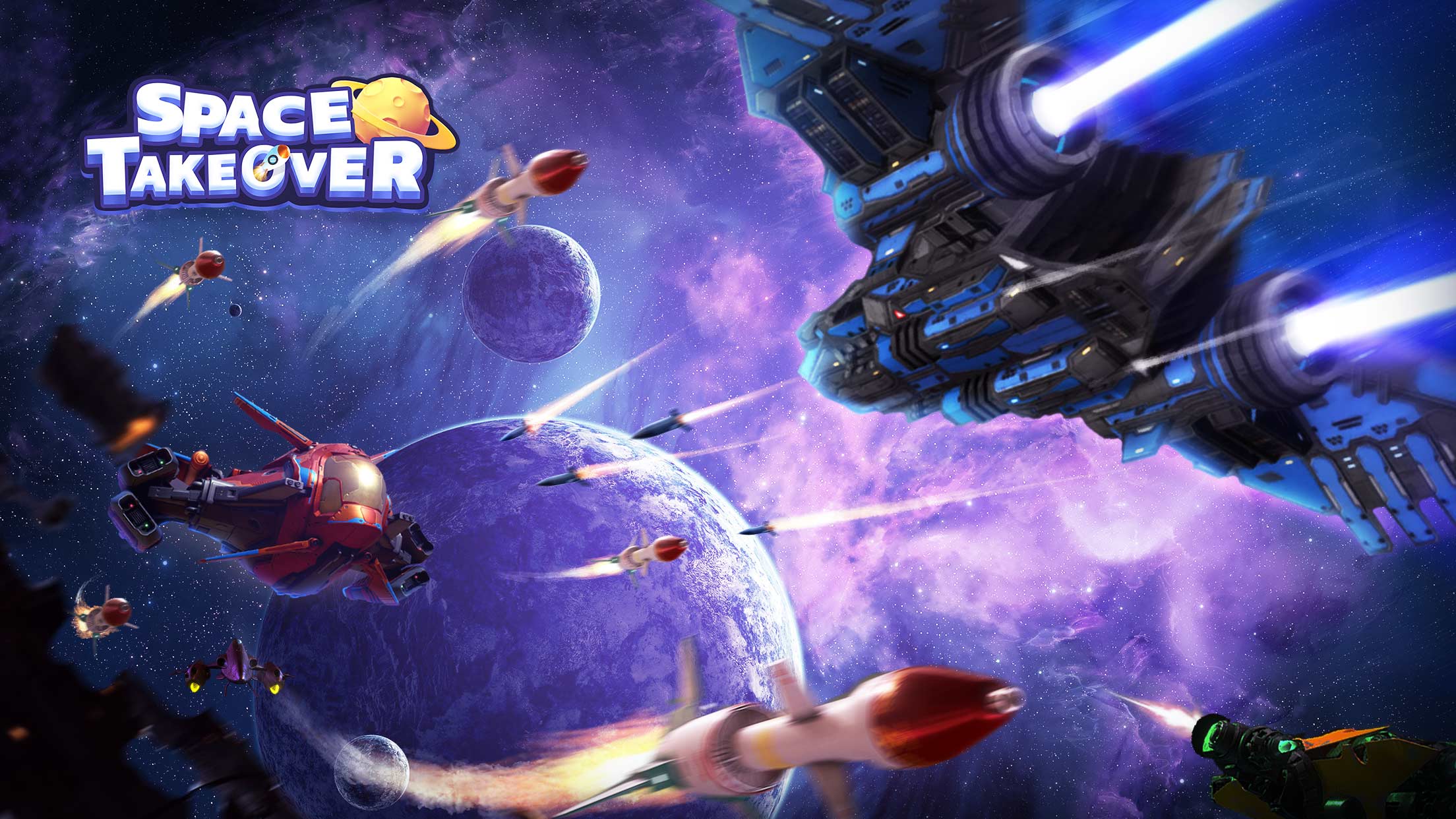 اسکرین شات 7 بازی Space Takeover: Over Galaxy