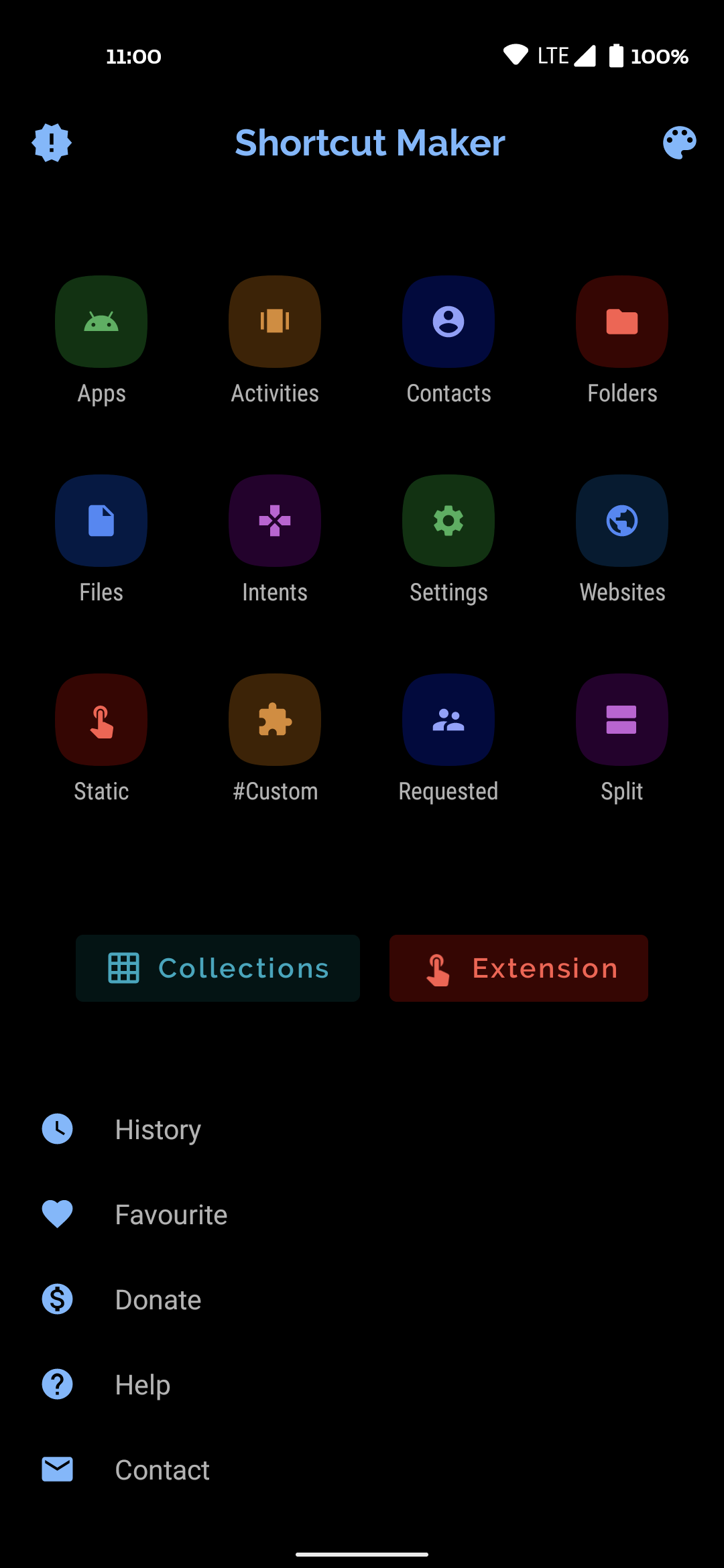 اسکرین شات 2 برنامه Shortcut Maker