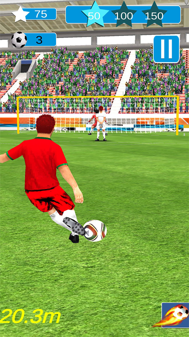 اسکرین شات 4 بازی بازی پنالتی | فوتبال