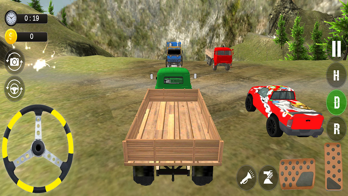 اسکرین شات 3 بازی بازی کامیون سواری