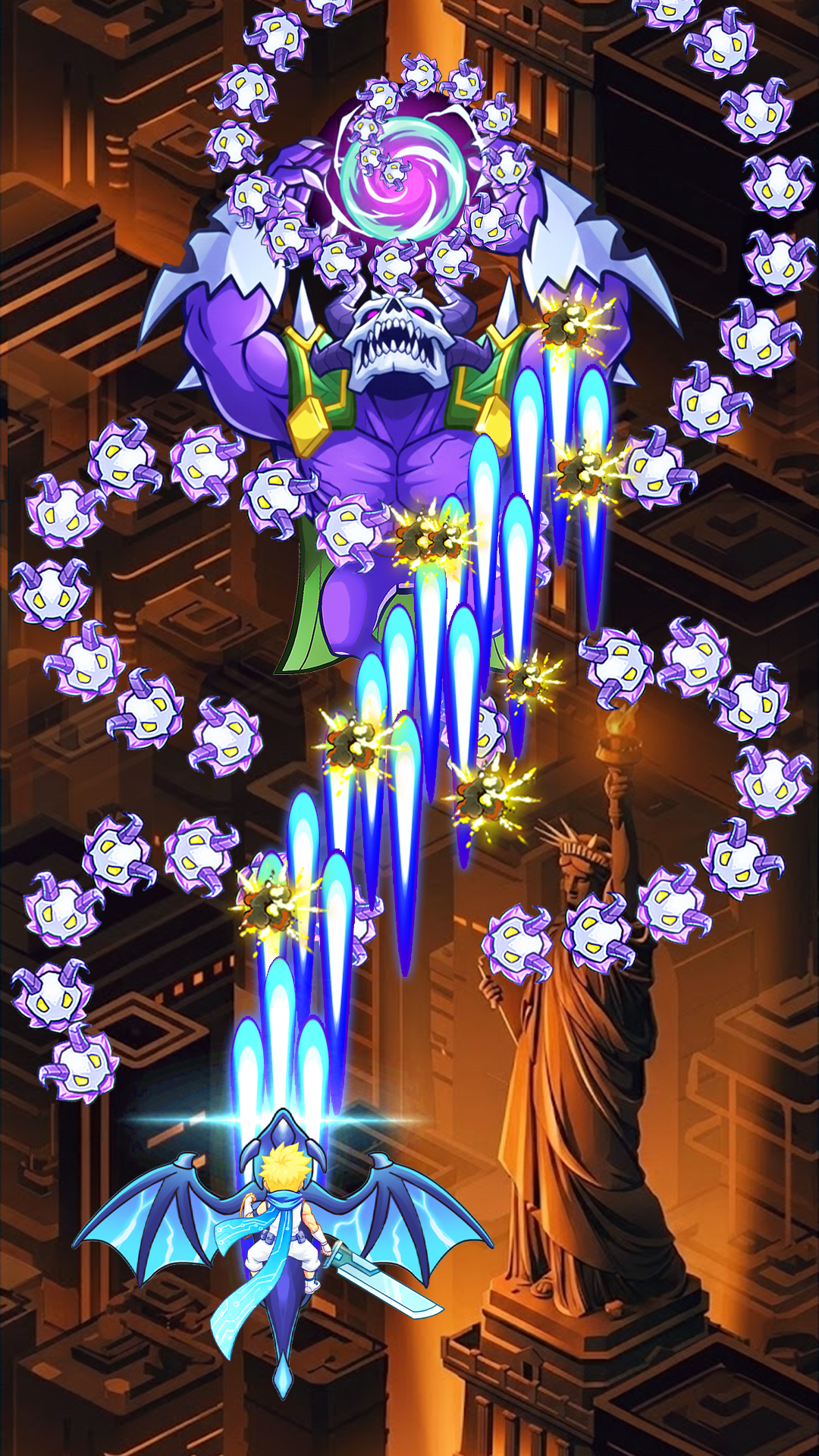 اسکرین شات 3 بازی Dragon Wings - Space Shooter