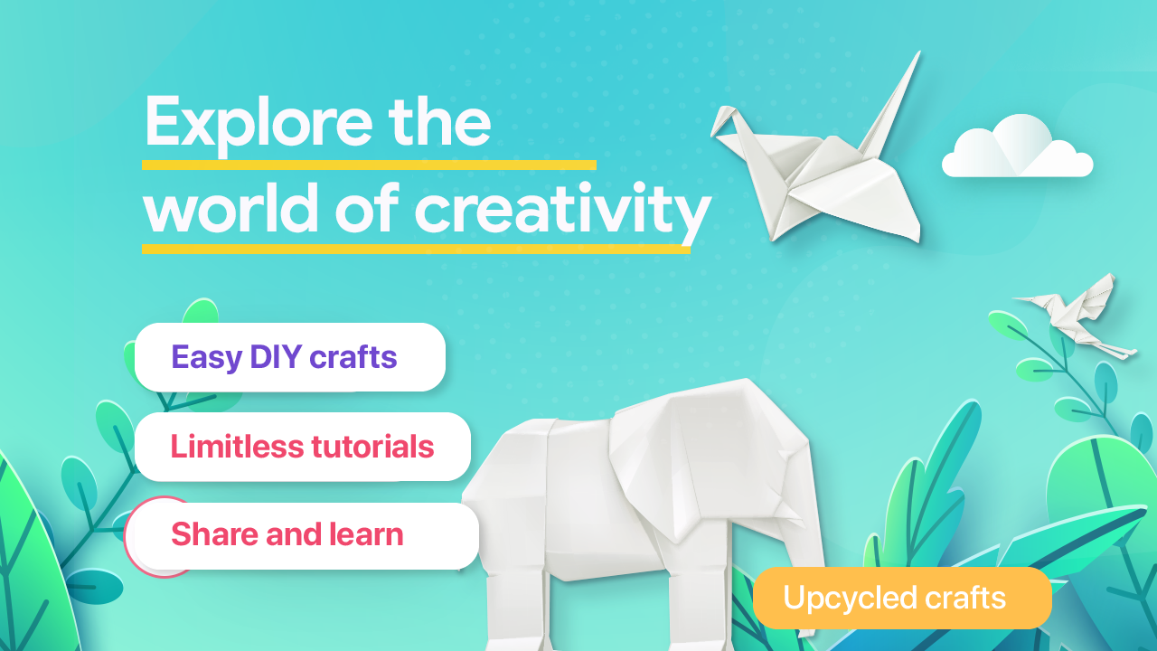 اسکرین شات 2 برنامه Paper Crafts & Origami