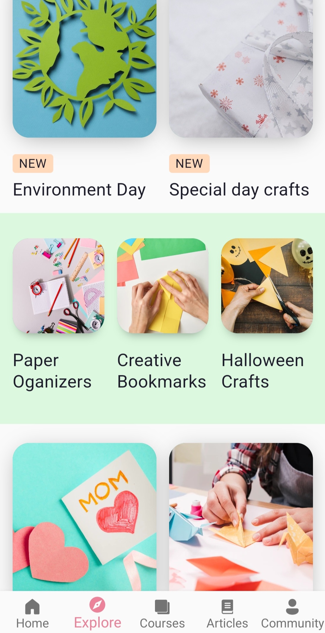 اسکرین شات 4 برنامه Paper Crafts & Origami