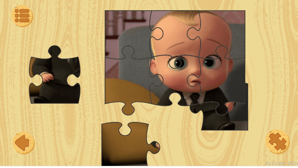 اسکرین شات 3 بازی پازل بچه رییس شیطون