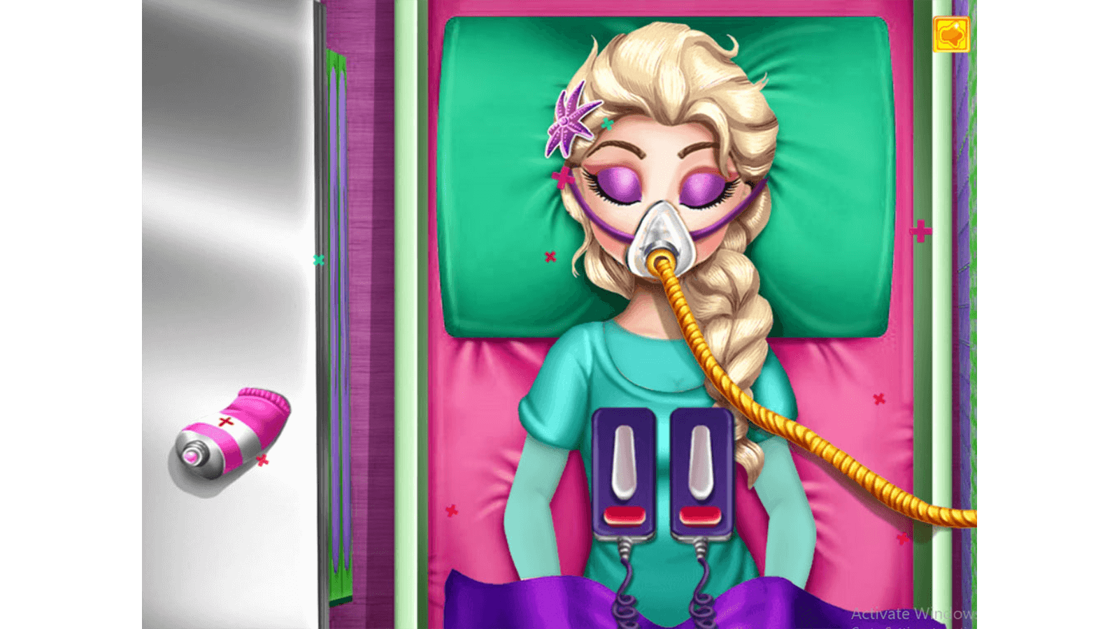 اسکرین شات 3 بازی بازی دخترانه اورژانس السا