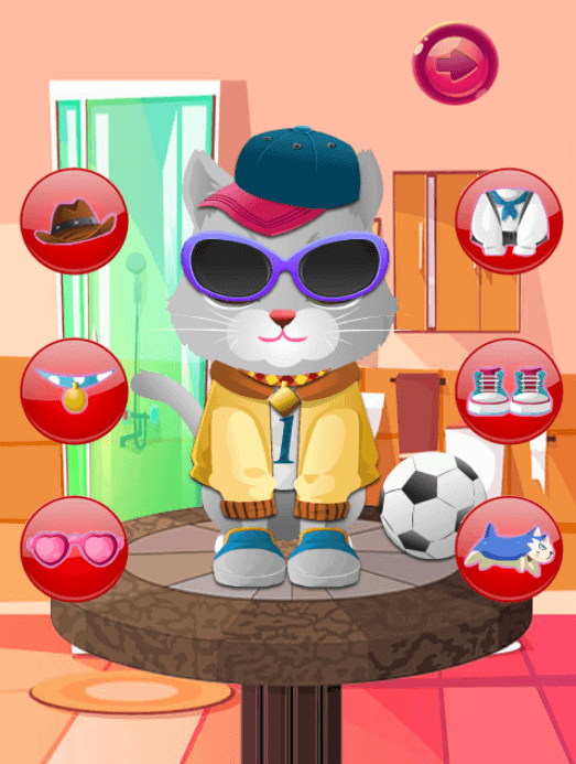 اسکرین شات 5 بازی مراقبت از گربه کوچولوها