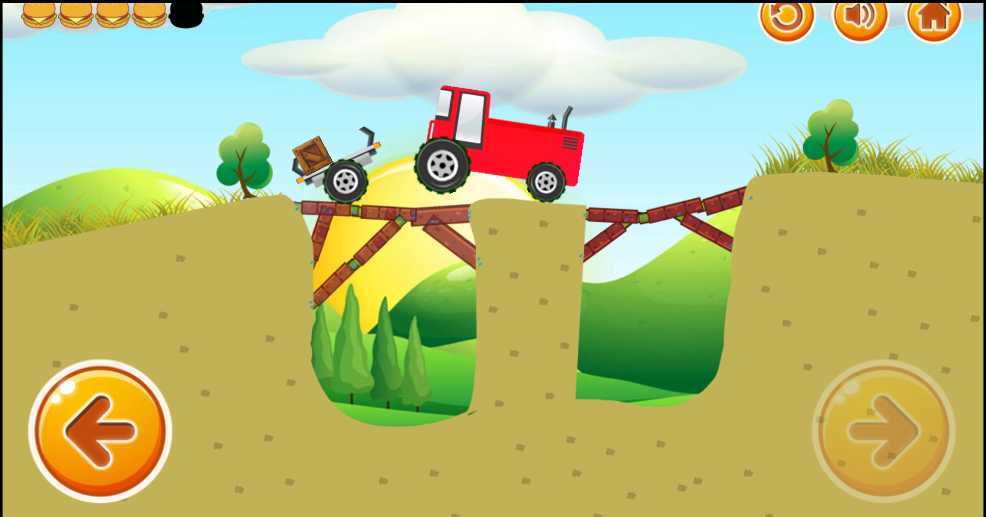 اسکرین شات 1 بازی تراکتور سواری