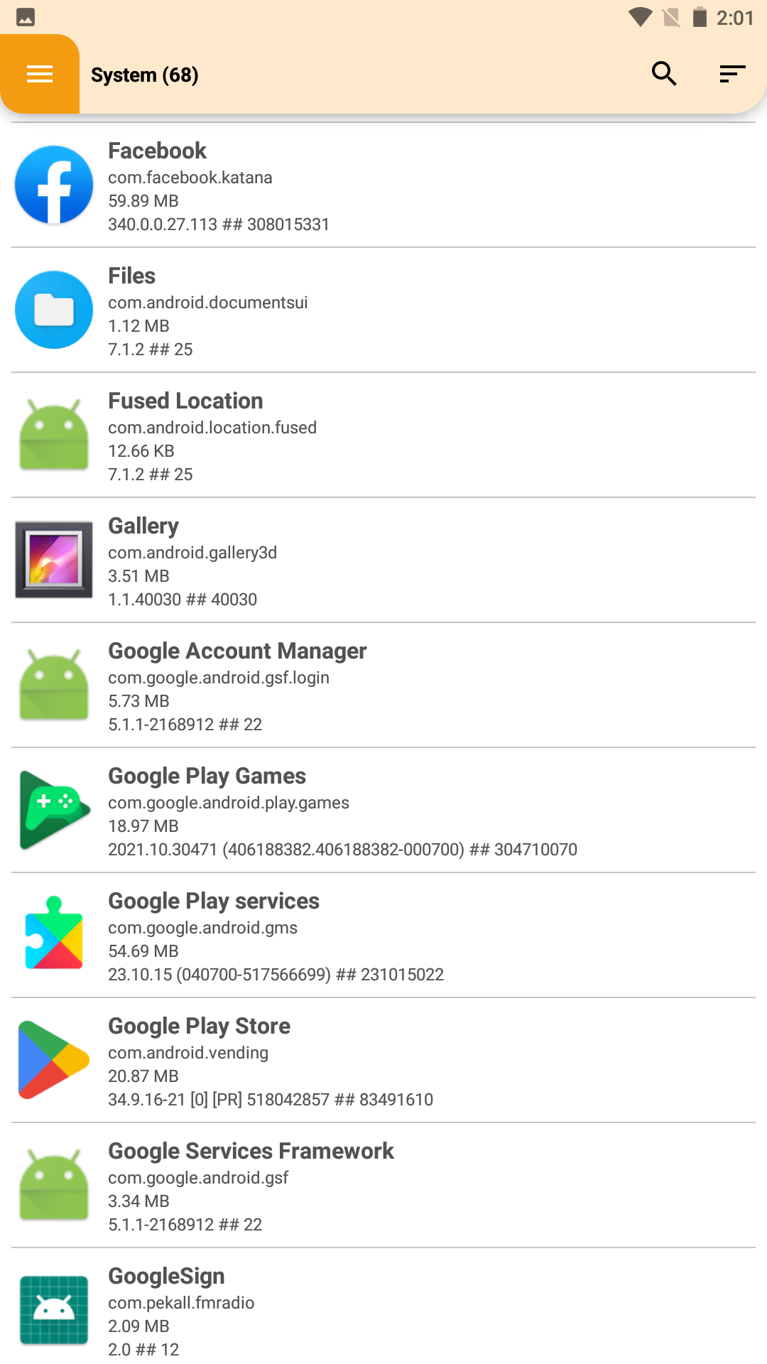 اسکرین شات 5 برنامه Apk Extractor