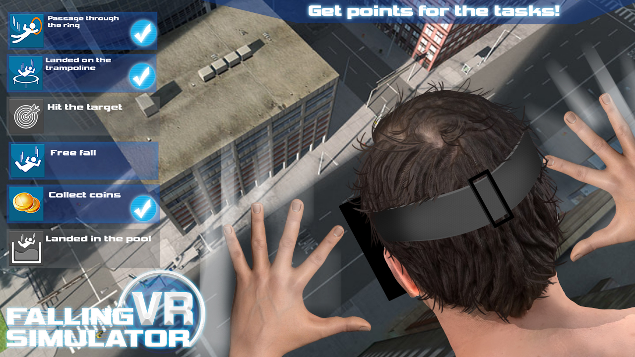 اسکرین شات 1 بازی Falling VR Simulator