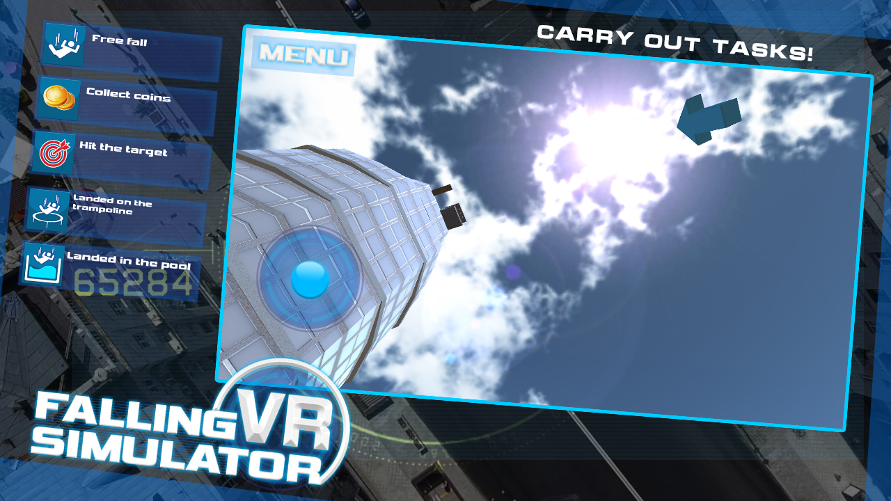 اسکرین شات 4 بازی Falling VR Simulator