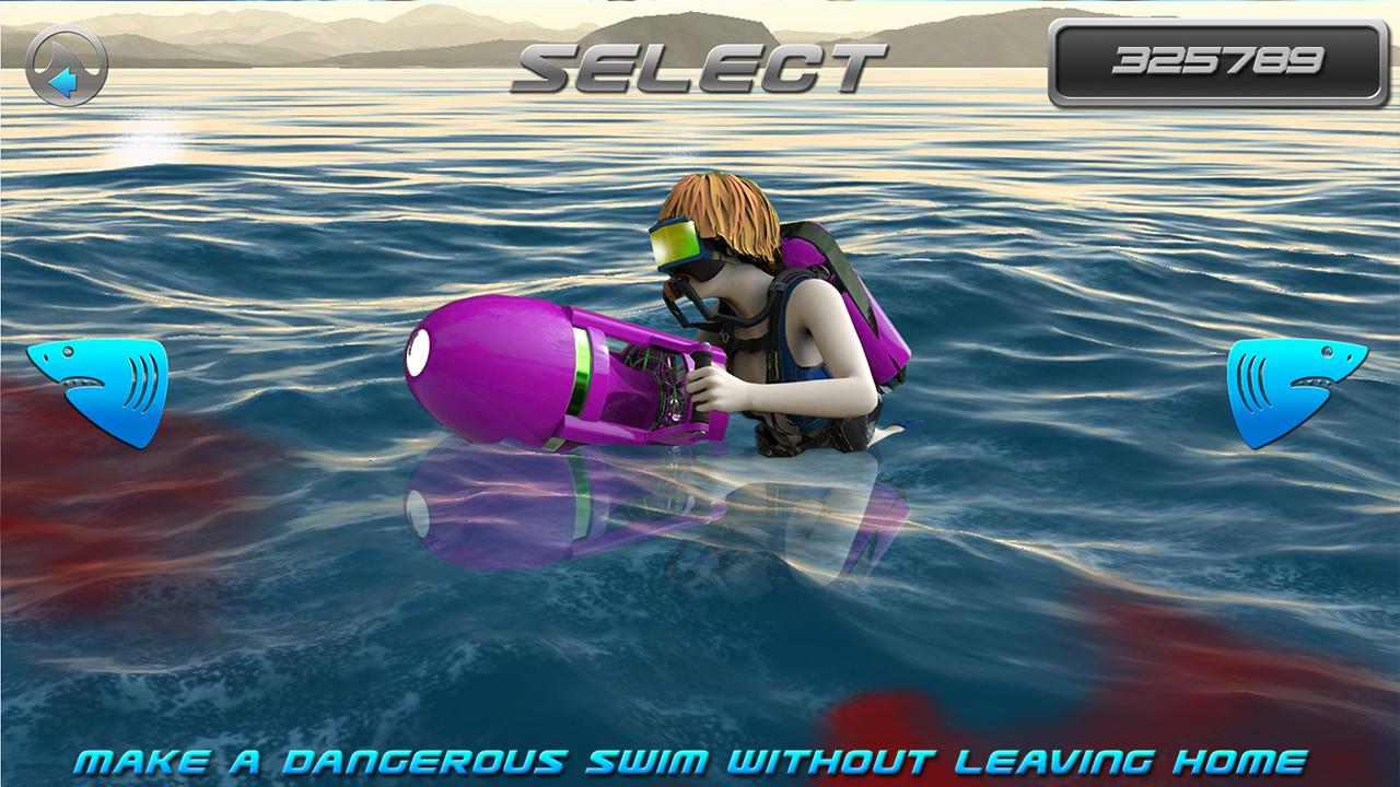 اسکرین شات 4 بازی Swim Sharks  Cage VR Simulator