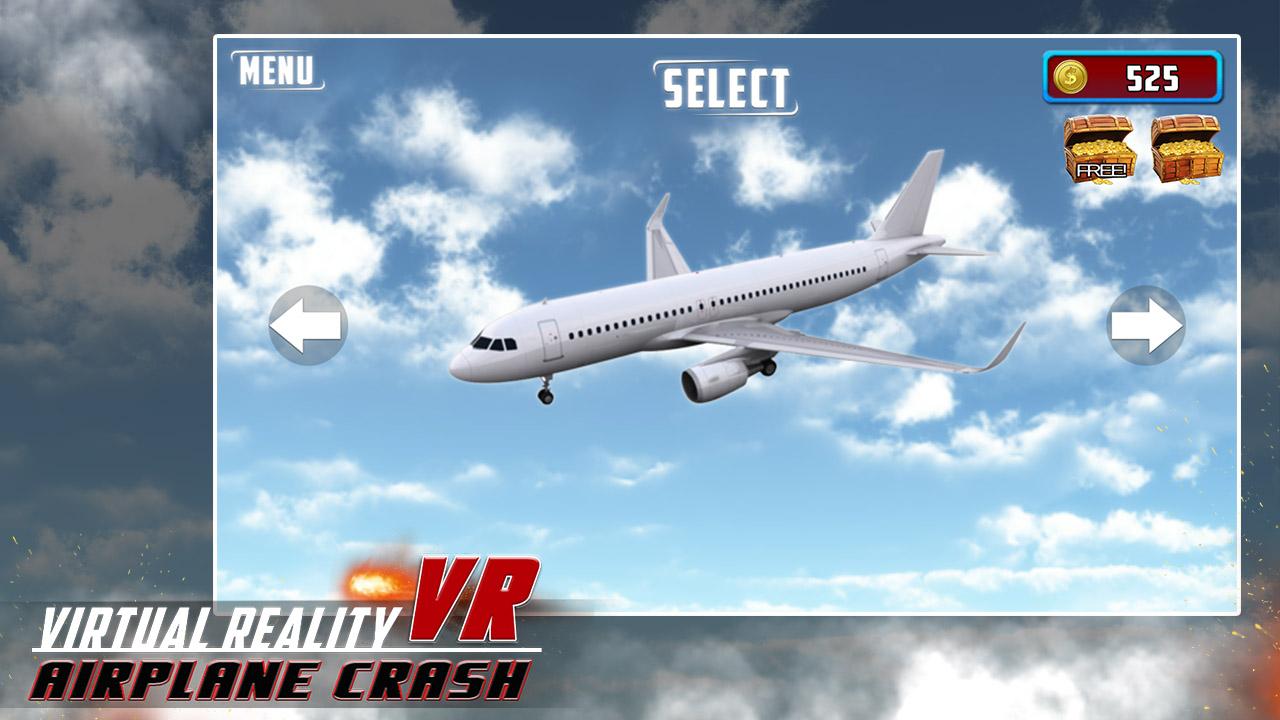 اسکرین شات 4 بازی Virtual Reality Airplane Crash
