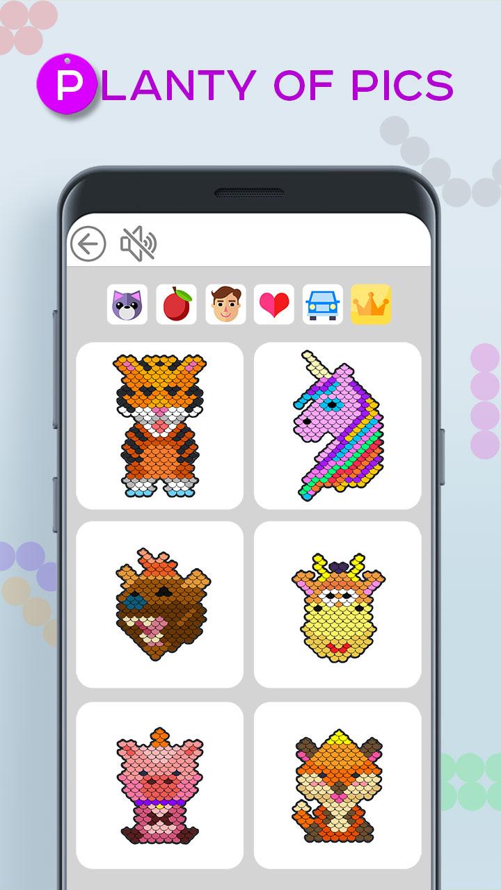 اسکرین شات 1 برنامه Sequin Simulator - Colors by N