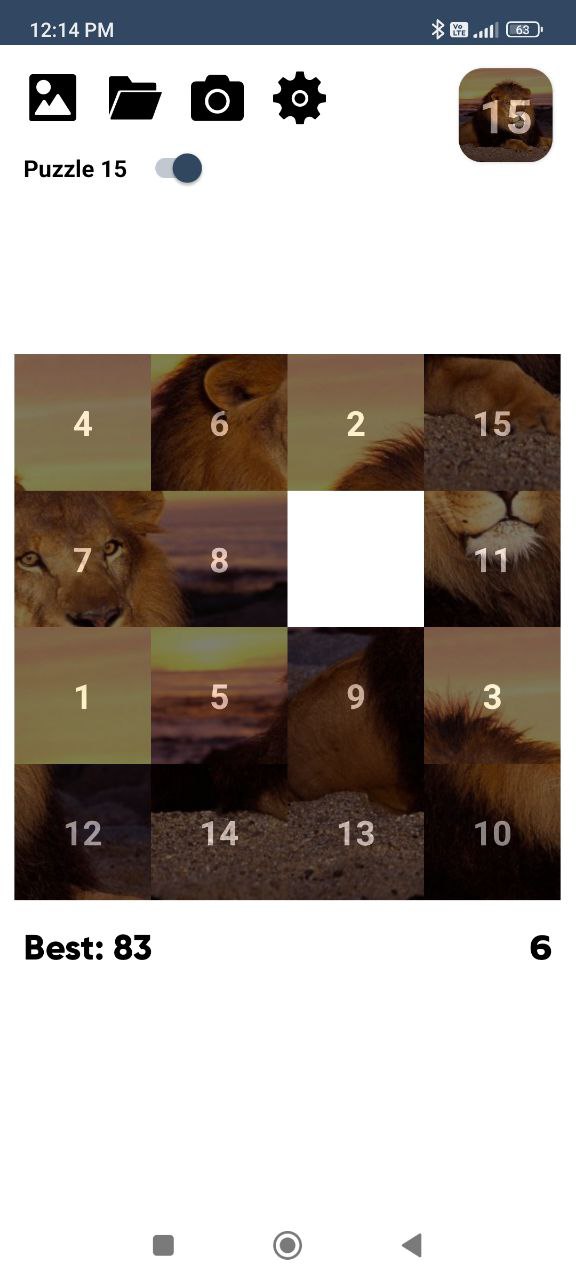 اسکرین شات 4 بازی Photo Puzzle