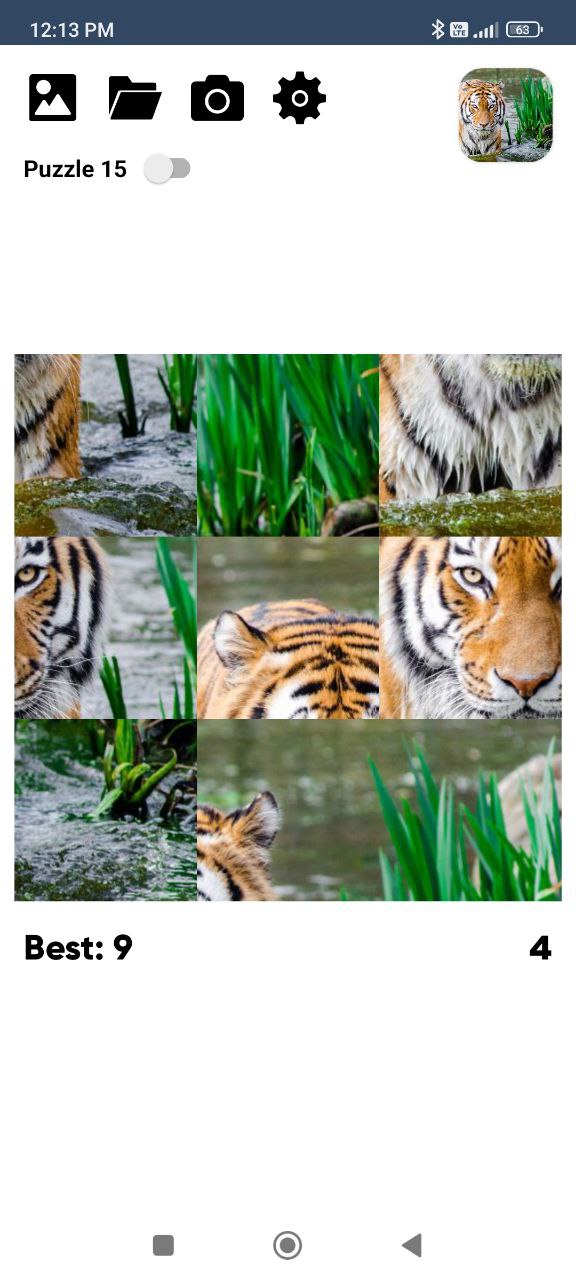 اسکرین شات 1 بازی Photo Puzzle