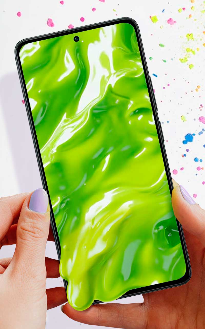 اسکرین شات 2 برنامه Smash Diy Slime - Fidget Slimy