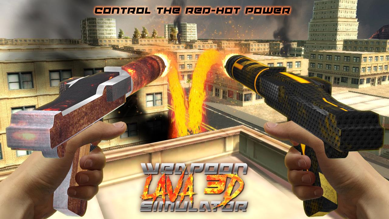اسکرین شات 2 بازی Weapon Lava 3D Simulator