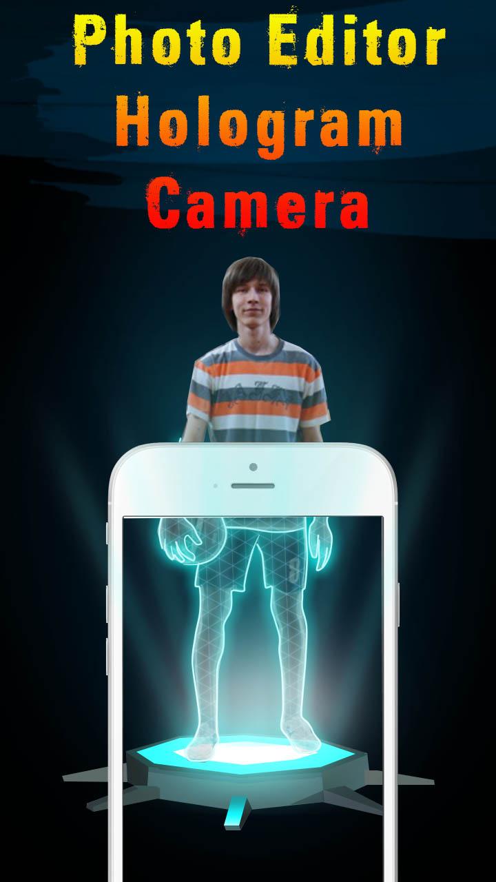 اسکرین شات 1 بازی Photo Editor Hologram Camera