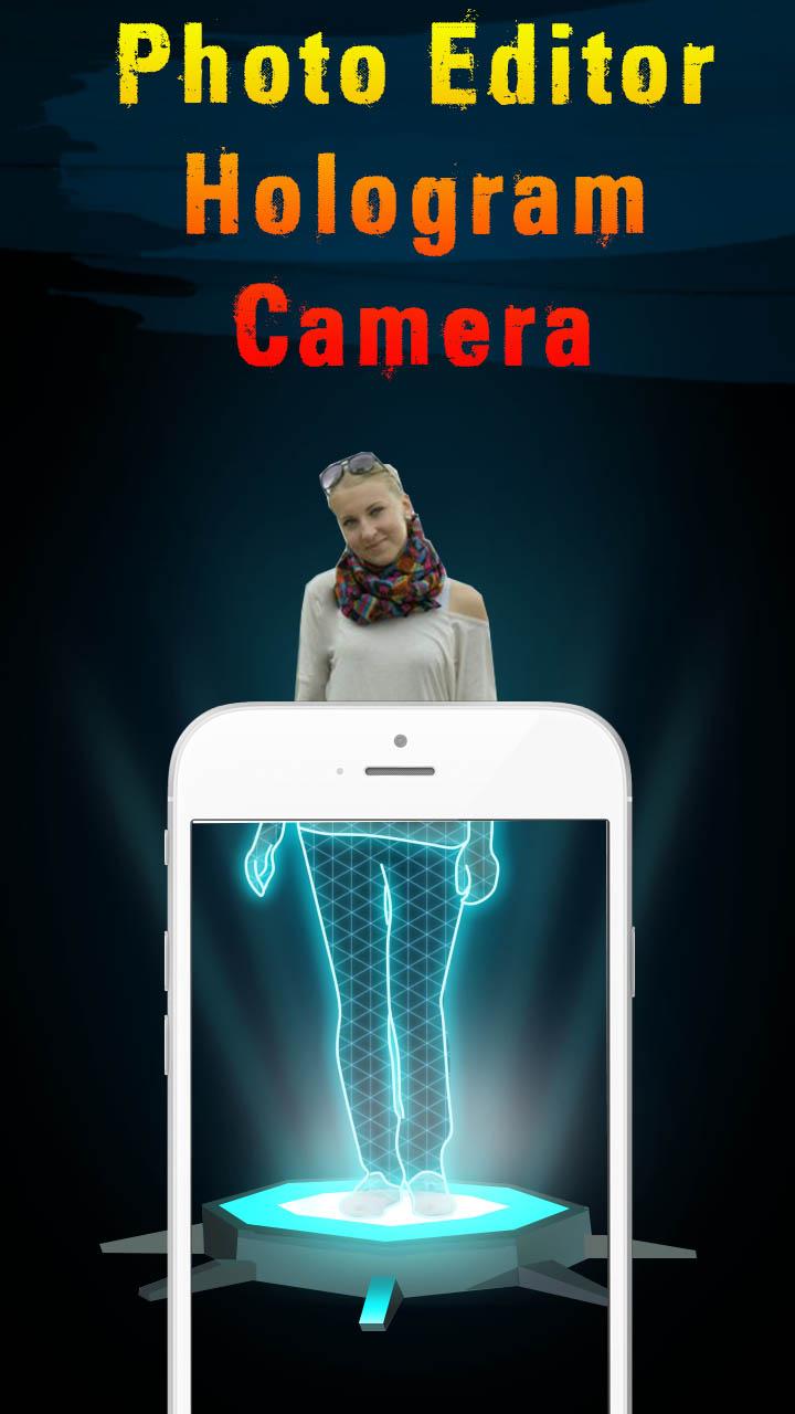 اسکرین شات 3 بازی Photo Editor Hologram Camera