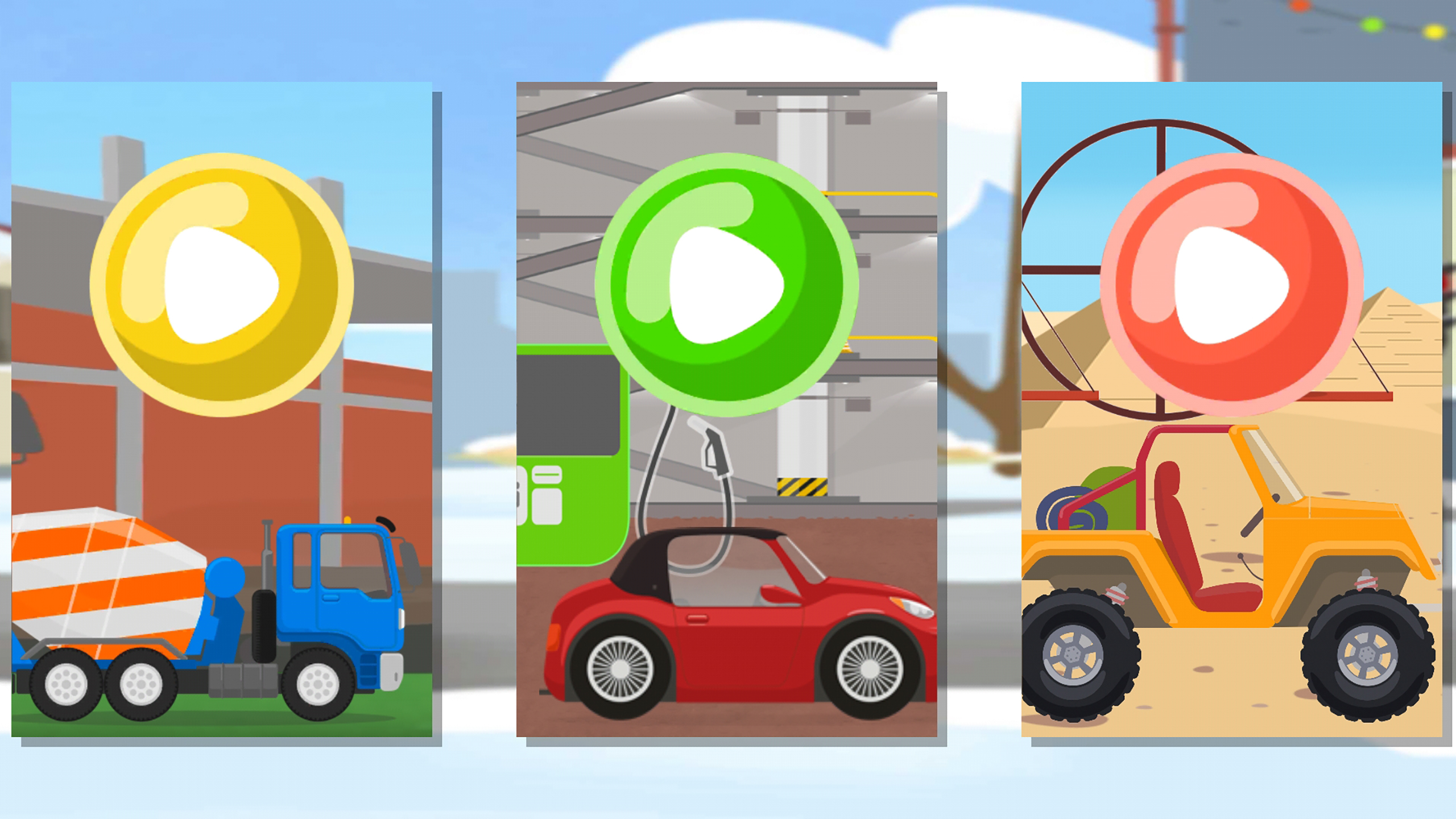 اسکرین شات 6 بازی McWheelie logic games for kids