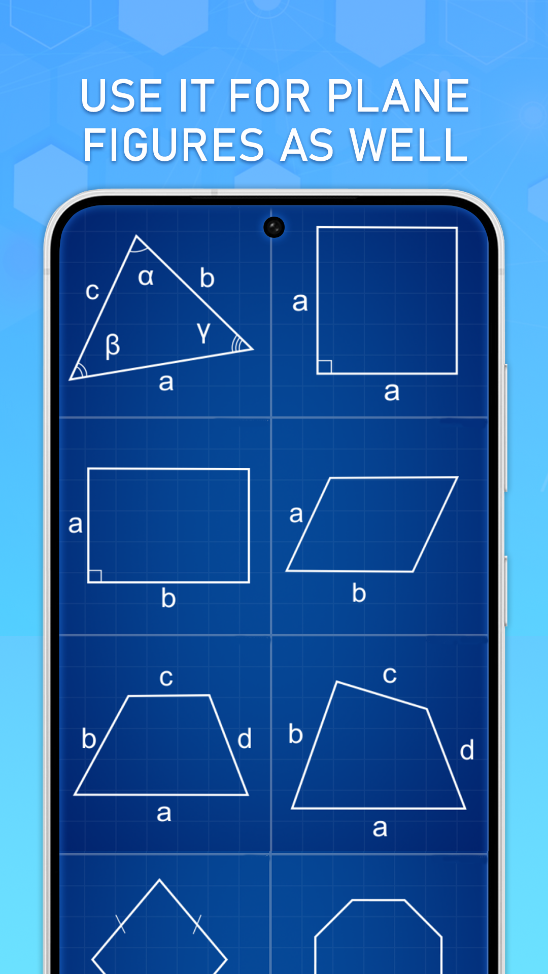 اسکرین شات 5 برنامه Geometry Calculator: 2D & 3D
