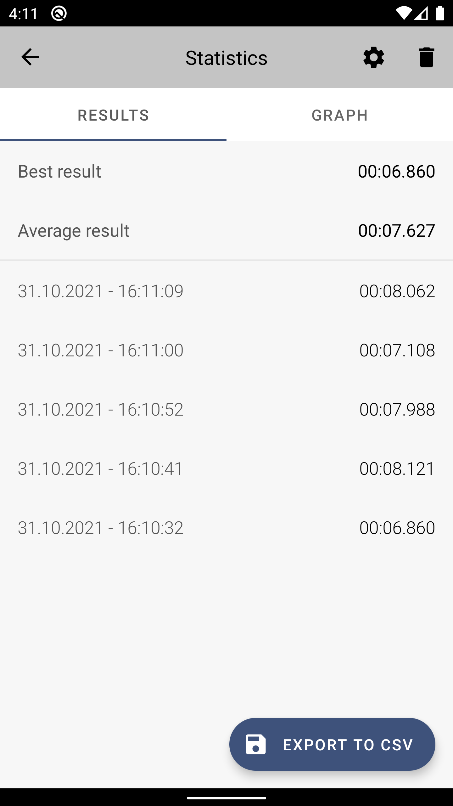 اسکرین شات 8 برنامه Schulte table: brain training