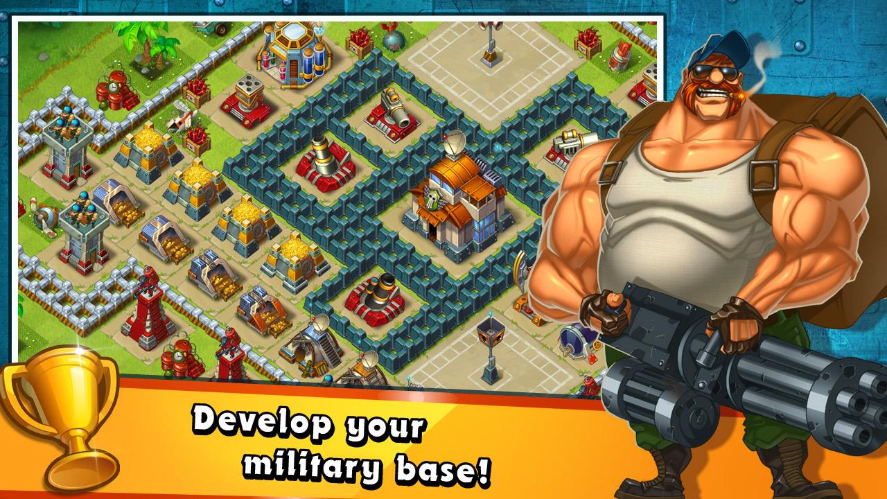 اسکرین شات 4 بازی Jungle Heat: War of Clans