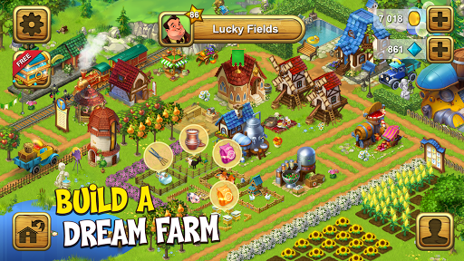 اسکرین شات 5 بازی Farm games offline: Village farming games