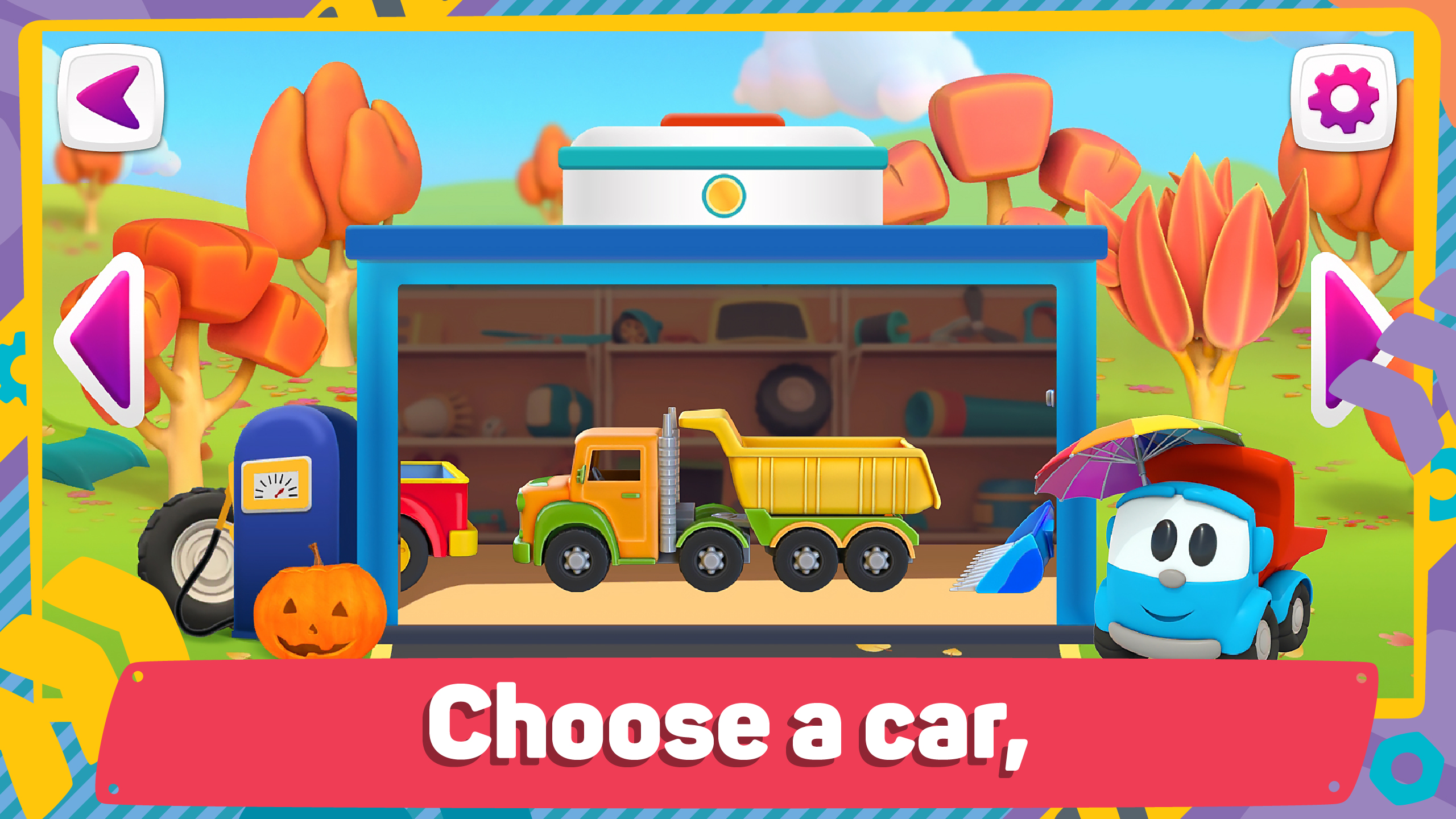 اسکرین شات 4 بازی Leo 2: Puzzles & Cars for Kids