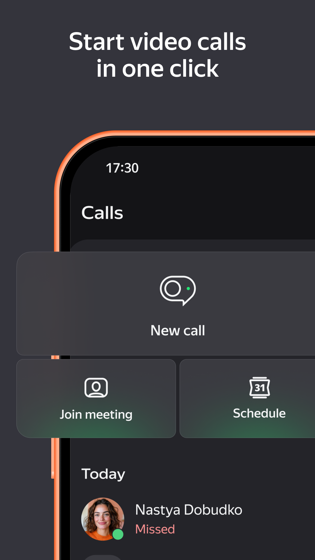 اسکرین شات 4 برنامه Yandex Telemost: Calls & Chats