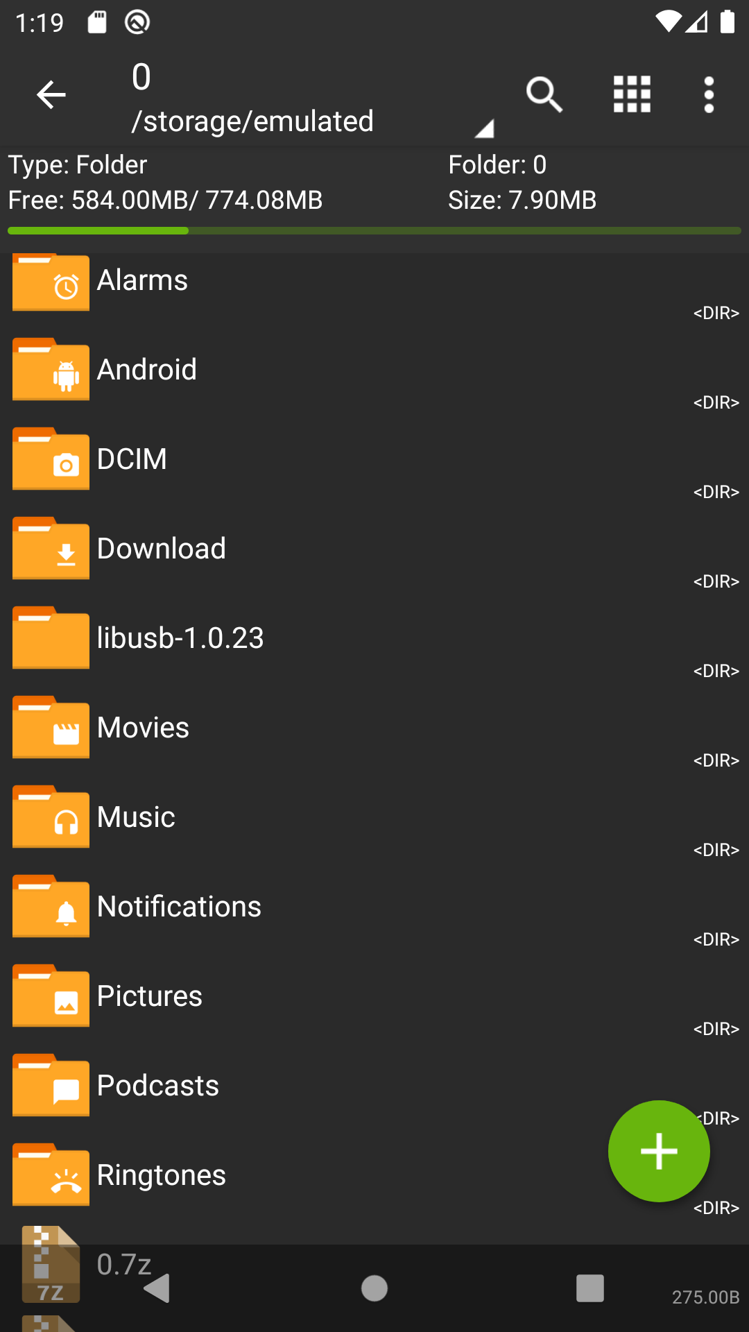 اسکرین شات 7 برنامه ZArchiver
