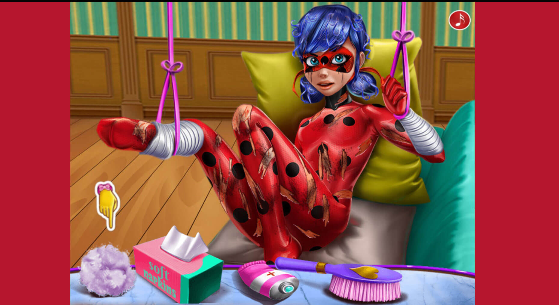 اسکرین شات 3 بازی بازی اورژانس دختر کفشدوزکی