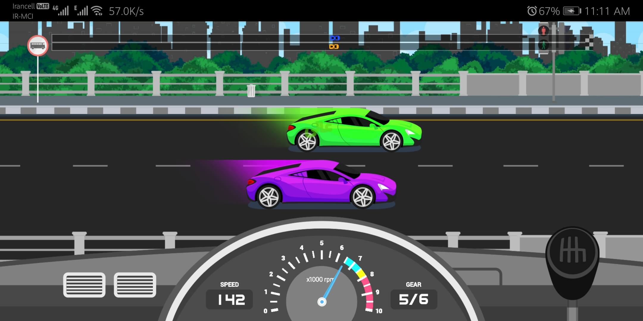 اسکرین شات 3 بازی کورس خیابانی