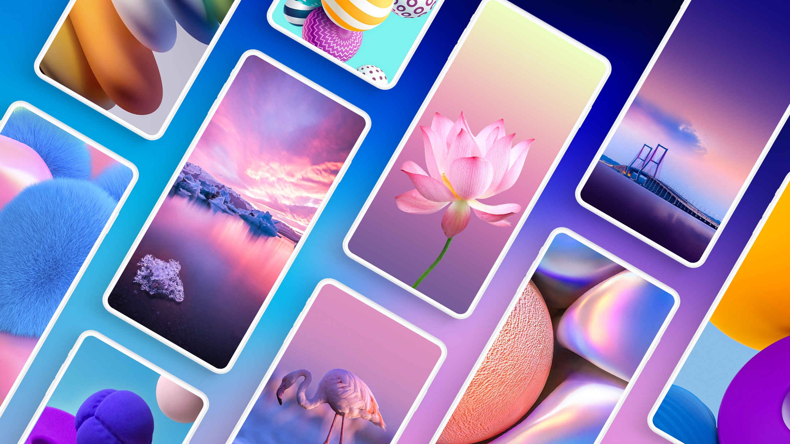 اسکرین شات 1 برنامه Wallpapers for Samsung 4K