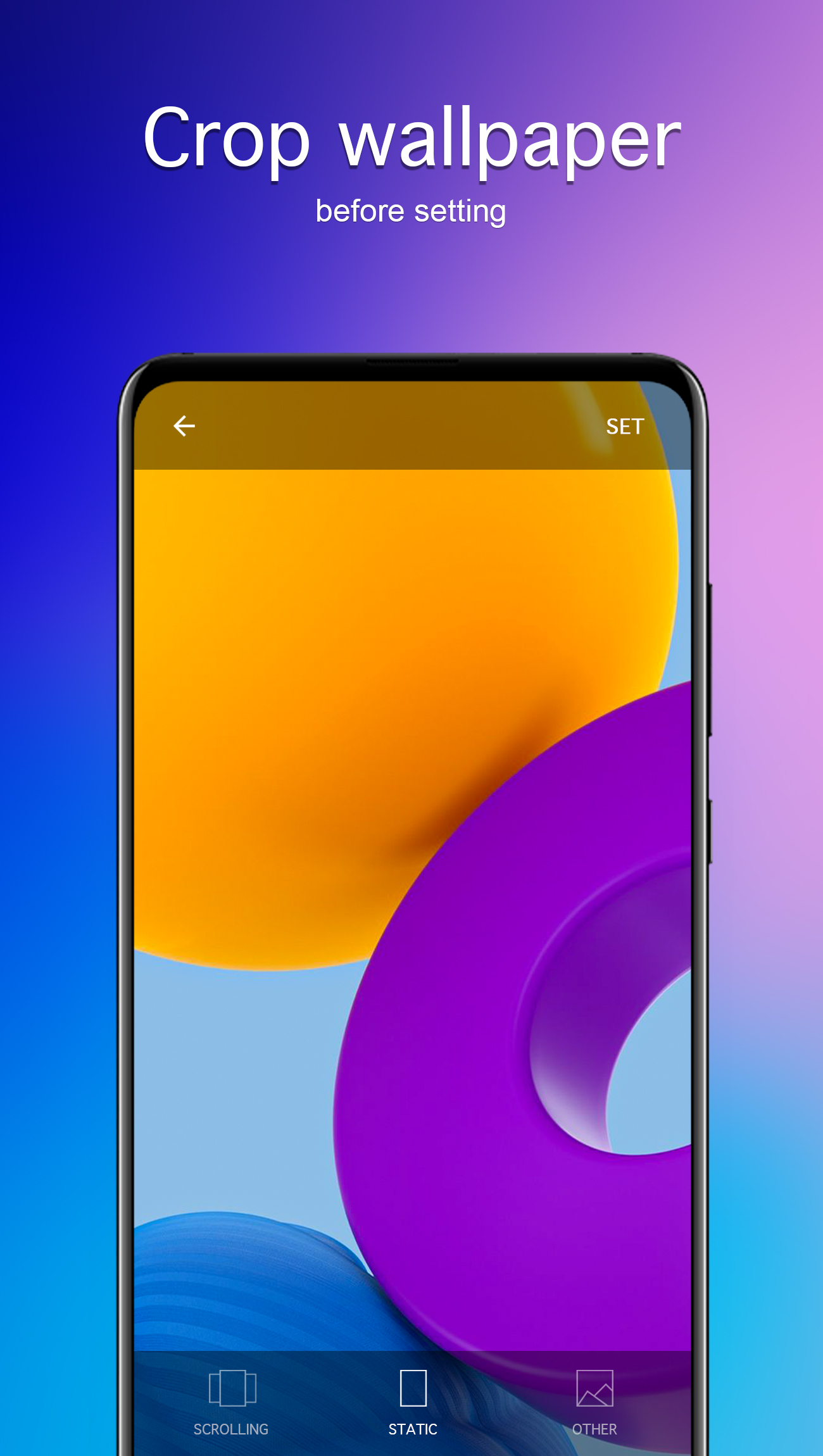 اسکرین شات 4 برنامه Wallpapers for Samsung 4K