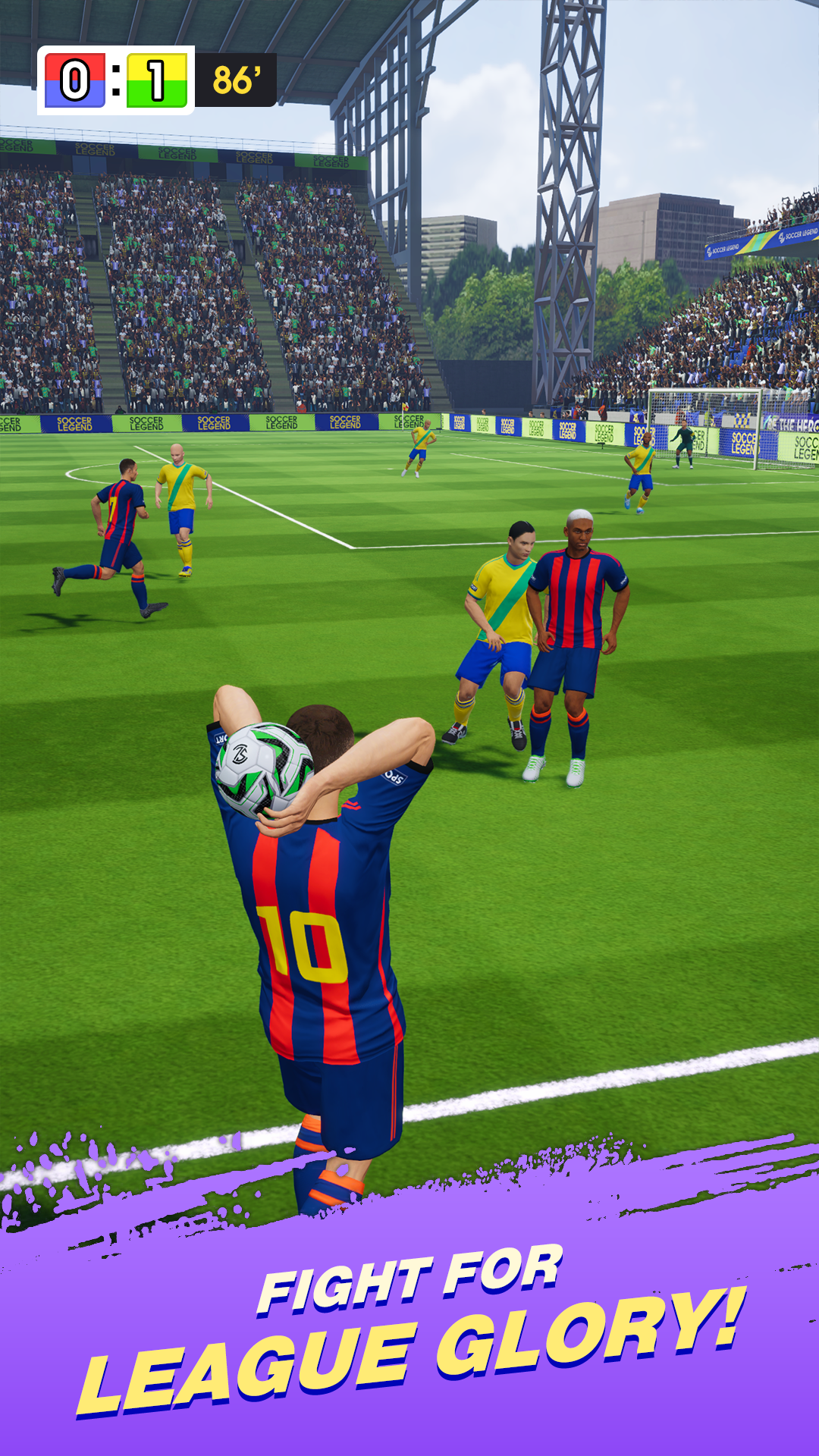 اسکرین شات 3 بازی Soccer Legend