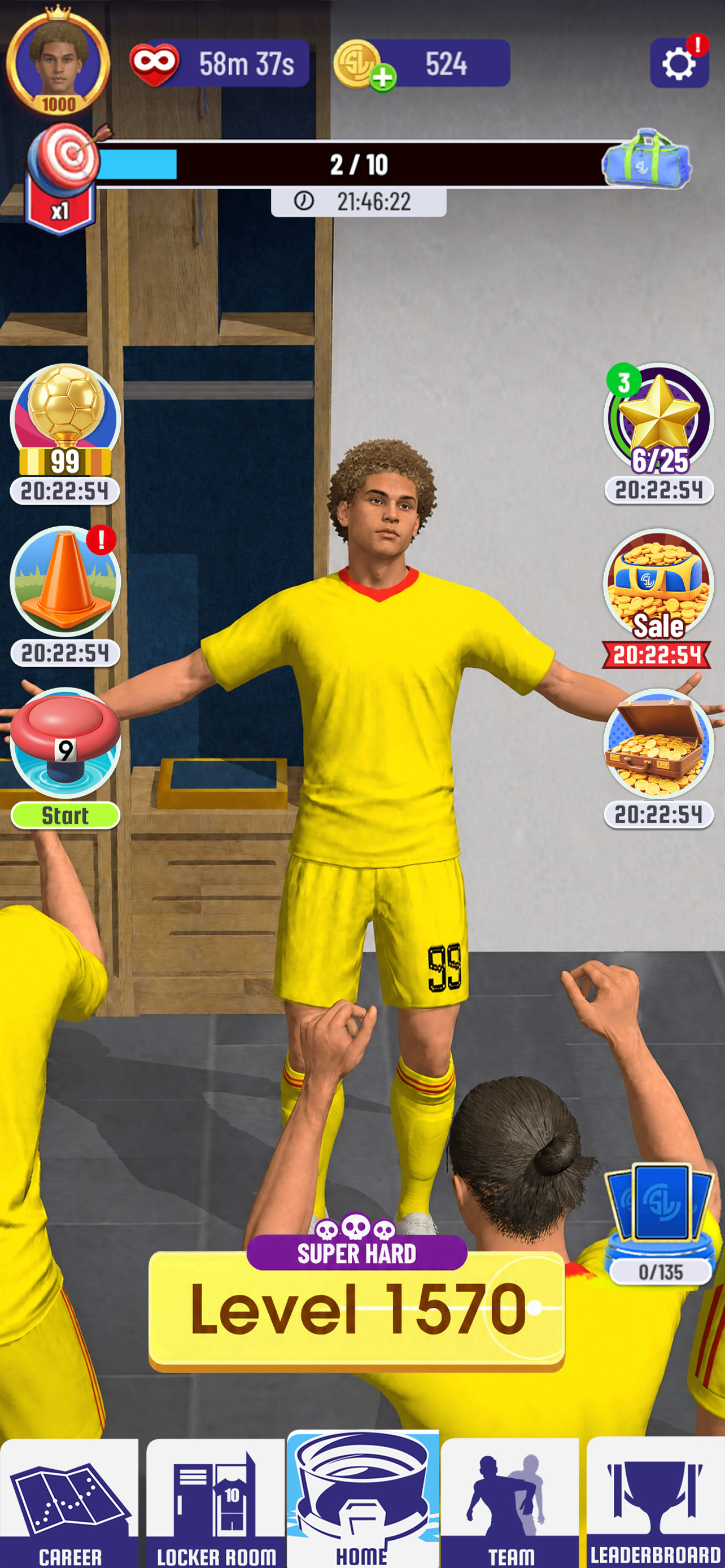اسکرین شات 2 بازی Soccer Legend
