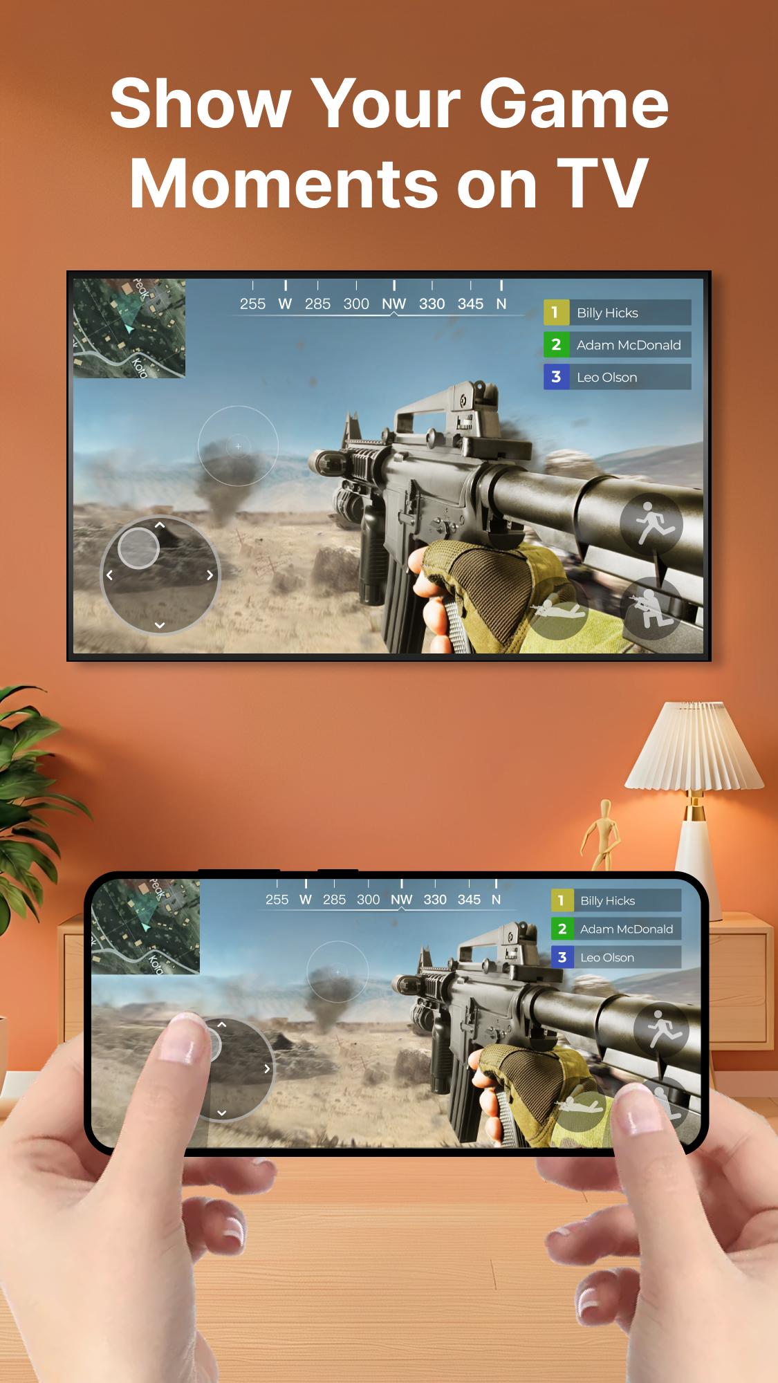 اسکرین شات 3 برنامه Screen Mirroring - Miracast