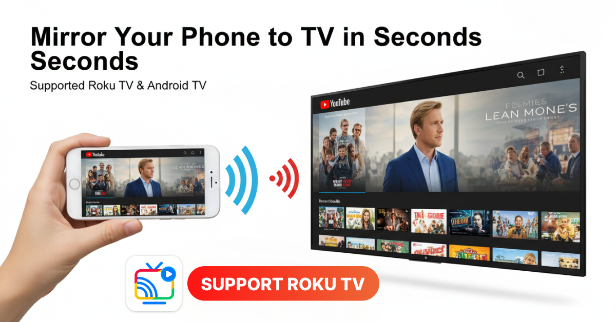 اسکرین شات 4 برنامه Cast To TV-Chromecast Roku Tv