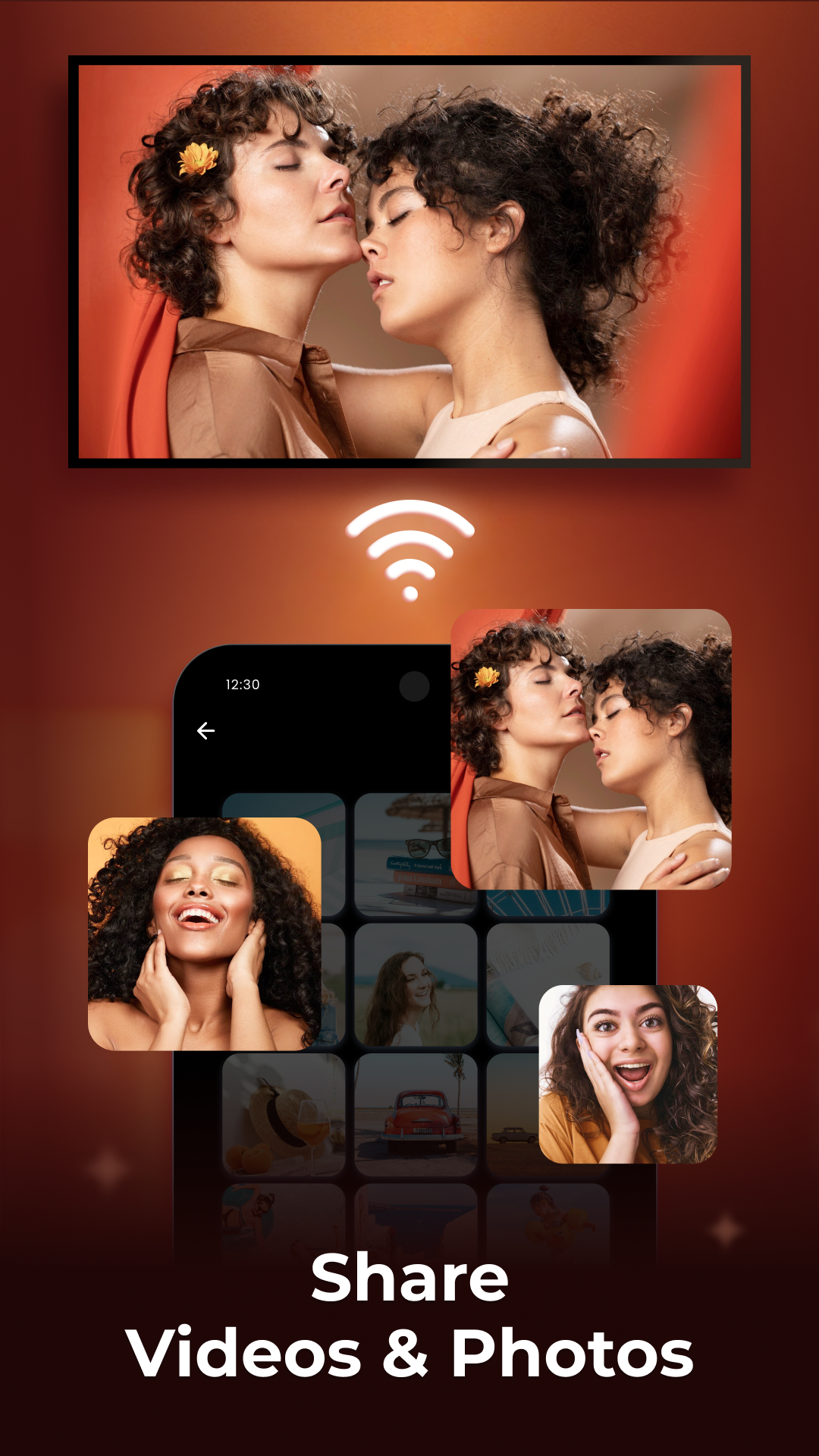 اسکرین شات 4 برنامه Cast to TV - Screen Mirroring