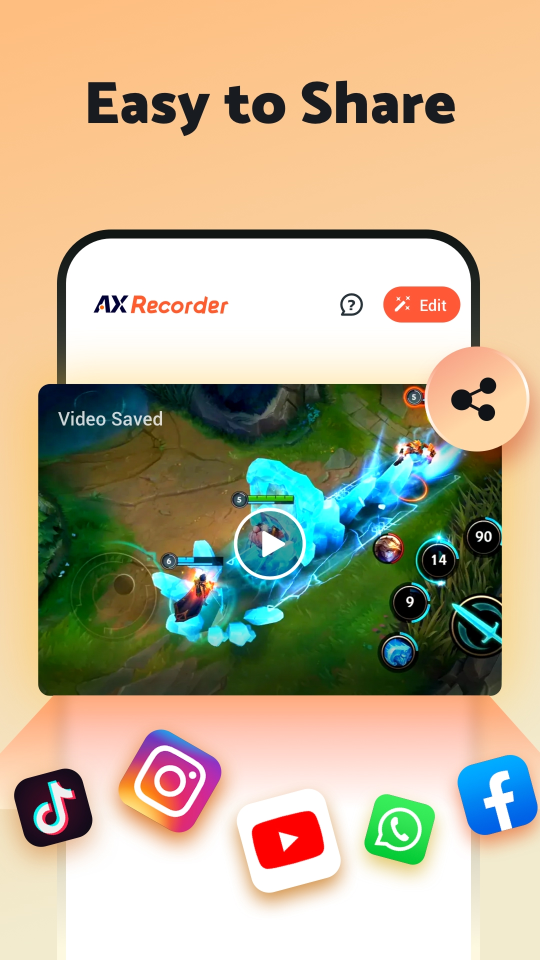 اسکرین شات 7 برنامه Screen Recorder - AX Recorder