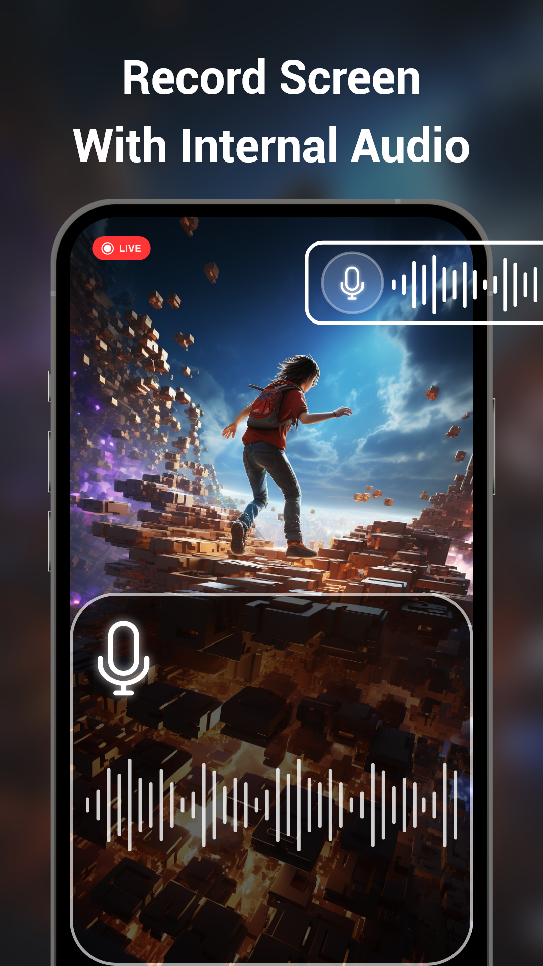 اسکرین شات 3 برنامه Screen Recorder+Video Recorder