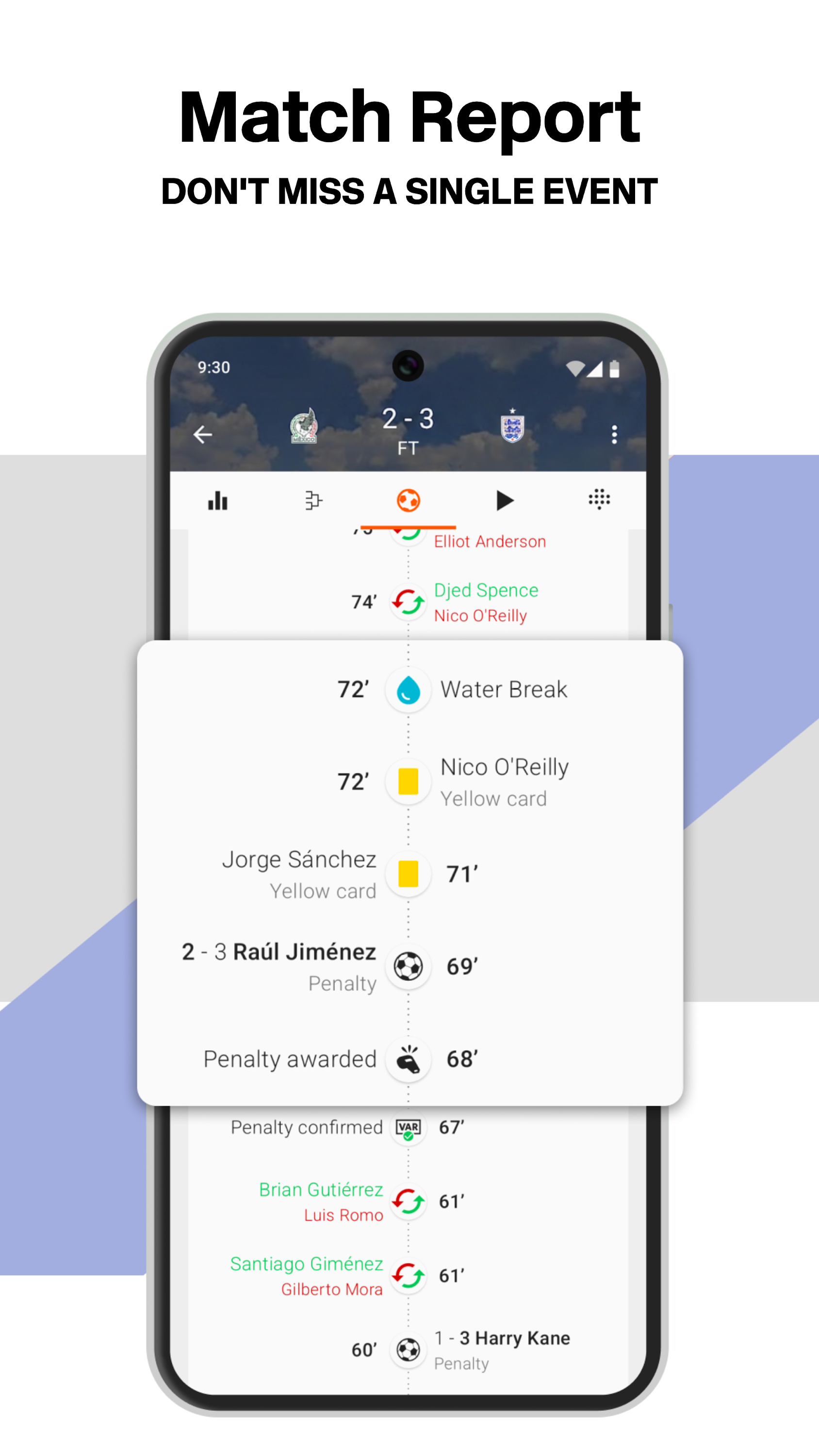 اسکرین شات 6 برنامه Forza Football - Soccer Scores