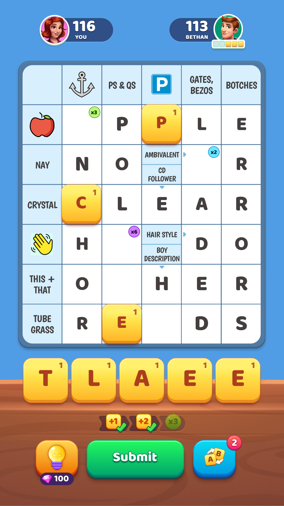 اسکرین شات 7 بازی Crozzle - Crossword Puzzles