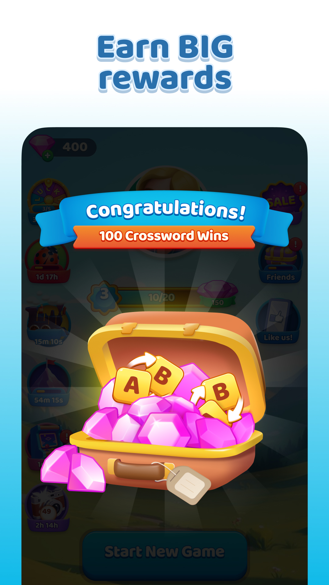 اسکرین شات 6 بازی Crozzle - Crossword Puzzles
