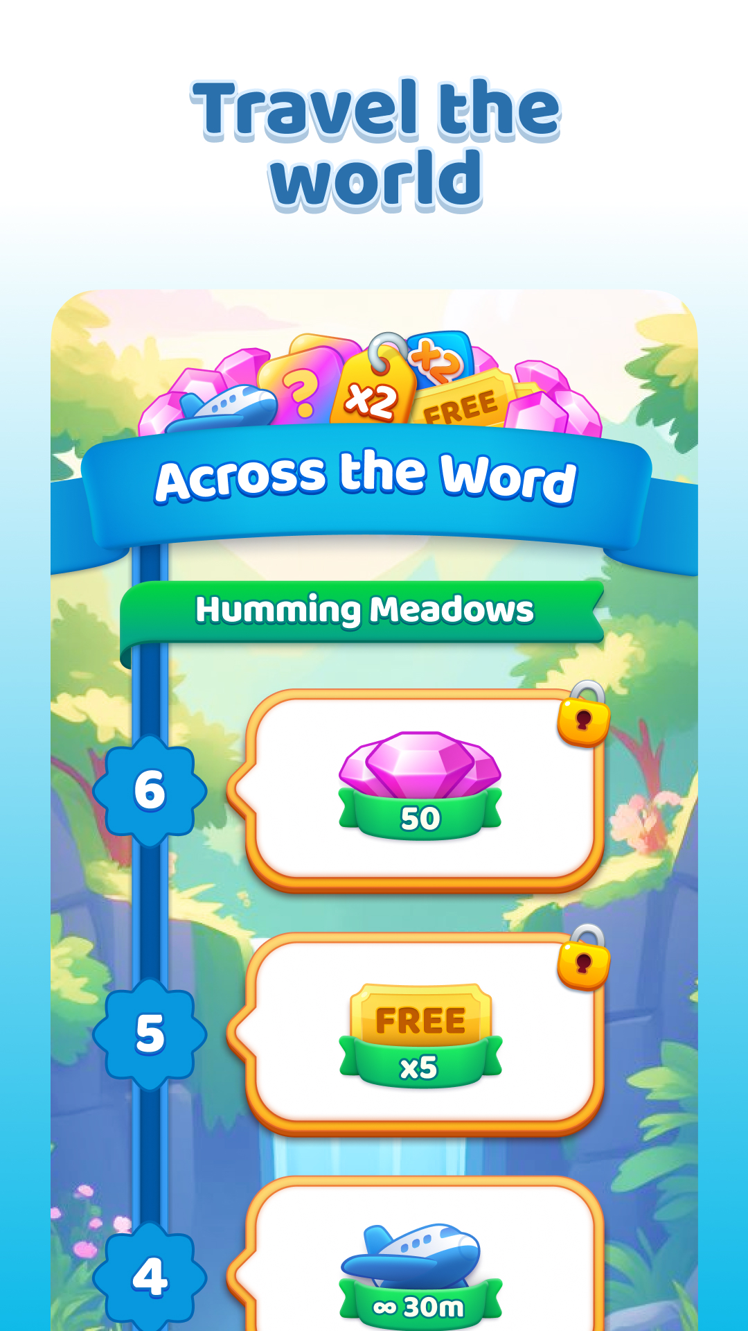 اسکرین شات 5 بازی Crozzle - Crossword Puzzles